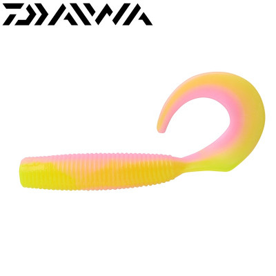 Силикон Daiwa Bait Junkie 4" Grub длина 100мм цвет #Voltage
