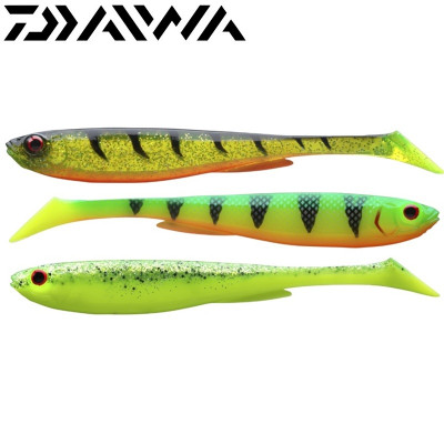 Набор силиконовых приманок Daiwa Prorex Slim Shady Flash Set длина 160мм вес 25,5гр #Color Mix 2