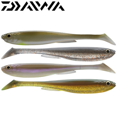 Набор силиконовых приманок Daiwa Prorex Slim Shady Nature Set длина 105мм вес 8гр #Color Mix 1