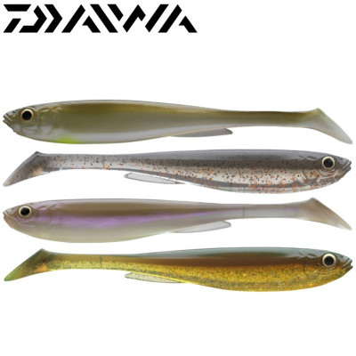 Набор силиконовых приманок Daiwa Prorex Slim Shady Nature Set длина 135мм вес 13,5гр #Color Mix 1
