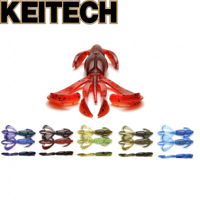 Силиконовая приманка Keitech Crazy Flapper 4.4" длина 110мм