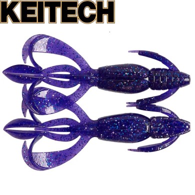 Силикон Keitech Crazy Flapper 2.8" длина 70мм цвет #04 Violet Силикон Keitech Crazy Flapper 2.8" длина 70мм цвет #04 Violet