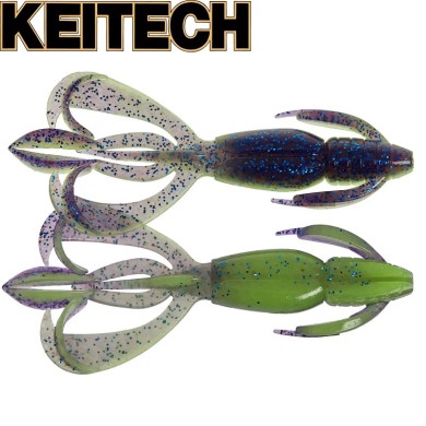 Силикон Keitech Crazy Flapper 2.8" длина 70мм цвет #06 Violet Lime Berry Силикон Keitech Crazy Flapper 2.8" длина 70мм цвет #06 Violet Lime Berry
