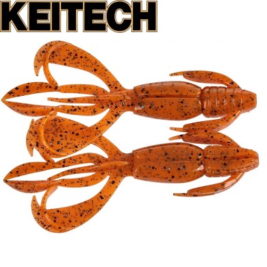 Силикон Keitech Crazy Flapper 3.6" длина 90мм цвет #13 Spicy Mustard Blue