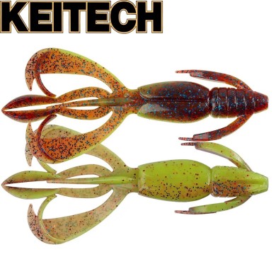 Силикон Keitech Crazy Flapper 3.6" длина 90мм цвет #15 Grape Chart Red Flake Силикон Keitech Crazy Flapper 3.6" длина 90мм цвет #15 Grape Chart Red Flake