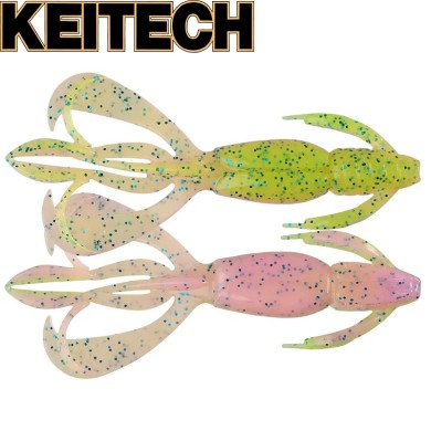 Силикон Keitech Crazy Flapper 4.4" длина 110мм цвет #16 Cotton Candy Blue Flake Силикон Keitech Crazy Flapper 4.4" длина 110мм цвет #16 Cotton Candy Blue Flake