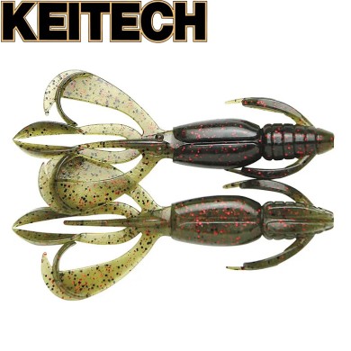 Силикон Keitech Crazy Flapper 4.4" длина 110мм цвет #208 Watermelon PP Red