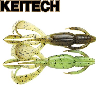 Силикон Keitech Crazy Flapper 3.6" длина 90мм цвет #401 Green Pumpkin PP Chartreuse Силикон Keitech Crazy Flapper 3.6" длина 90мм цвет #401 Green Pumpkin PP Chartreuse