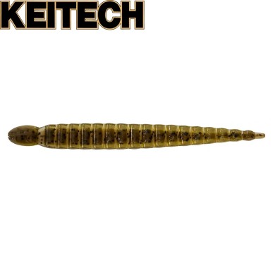 Силикон Keitech Custom Leech 3" длина 75мм цвет #101 Green Pumpkin PP Силикон Keitech Custom Leech 3" длина 75мм цвет #101 Green Pumpkin PP