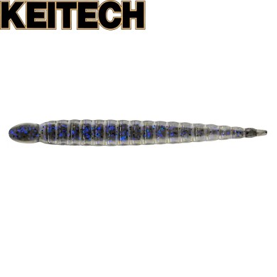 Силикон Keitech Custom Leech 3" длина 75мм цвет #440 Electric Shad Силикон Keitech Custom Leech 3" длина 75мм цвет #440 Electric Shad