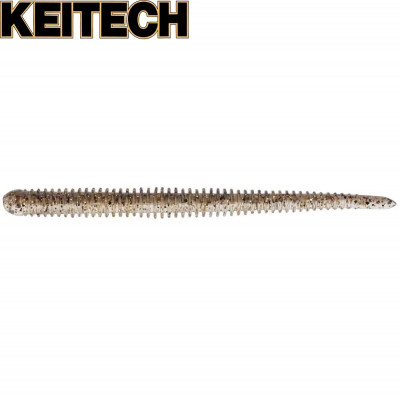 Силиконовая приманка Keitech Easy Shaker 4.5" длина 101мм цвет #417 Gold Flash Minnow