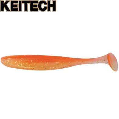 Силикон Keitech Easy Shiner 5" длина 125мм цвет #06 Orange Flash
