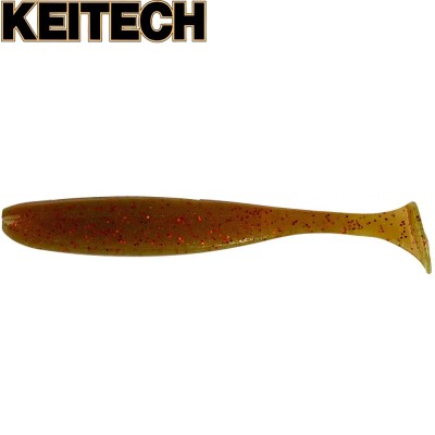 Силикон Keitech Easy Shiner 4.5" длина 114мм цвет #07 Motor Oil Red Flake