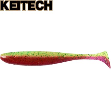 Силикон Keitech Easy Shiner 4.5" длина 114мм цвет #18 Mystic Lime Chart