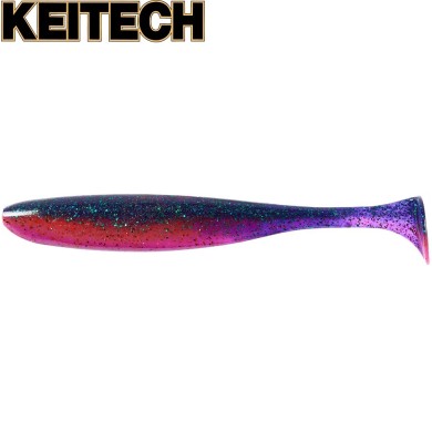 Силикон Keitech Easy Shiner 4.5" длина 114мм цвет #21 Mystic June Bug