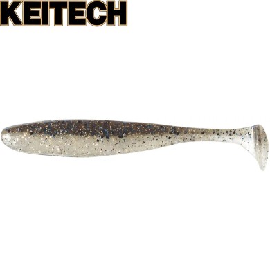 Силикон Keitech Easy Shiner 4" длина 100мм цвет #418 Bluegill Flash