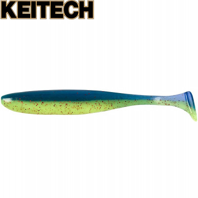 Силиконовая приманка Keitech Easy Shiner 4" длина 100мм цвет #20 Violet Chart Red Flake