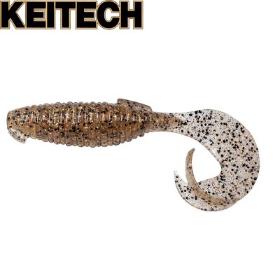 Силикон Keitech Flapper Grub 4" длина 100мм цвет #321 Gold Shad Силикон Keitech Flapper Grub 4" длина 100мм цвет #321 Gold Shad