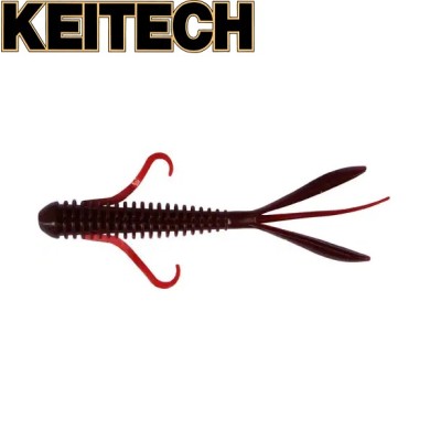 Силикон Keitech Hog Impact 4" длина 105мм цвет #006 Cola
