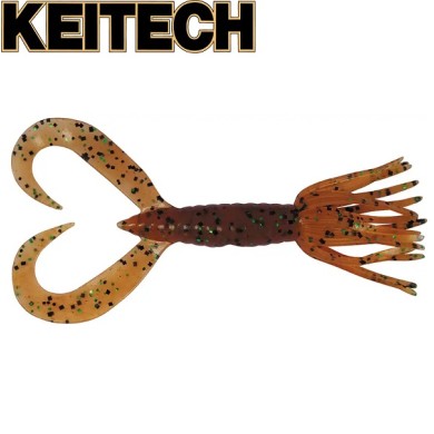 Силикон Keitech Little Spider 3" длина 70мм цвет #01 Orange Pepper Силикон Keitech Little Spider 3" длина 70мм цвет #01 Orange Pepper