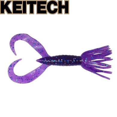 Силикон Keitech Little Spider 3.5" длина 85мм цвет #04 Violet Силикон Keitech Little Spider 3.5" длина 85мм цвет #04 Violet