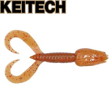 Силикон Keitech Little Spider 3" длина 70мм цвет #07 Motor Oil Red Flake Силикон Keitech Little Spider 3" длина 70мм цвет #07 Motor Oil Red Flake