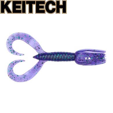 Силикон Keitech Little Spider 3" длина 70мм цвет #408 Electric June Bug Силикон Keitech Little Spider 3" длина 70мм цвет #408 Electric June Bug