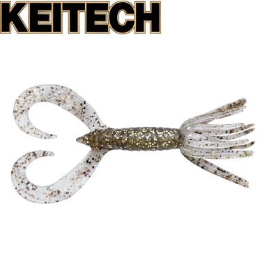 Силикон Keitech Little Spider 2" длина 50мм цвет #417 Gold Flash Minnow Силикон Keitech Little Spider 2" длина 50мм цвет #417 Gold Flash Minnow
