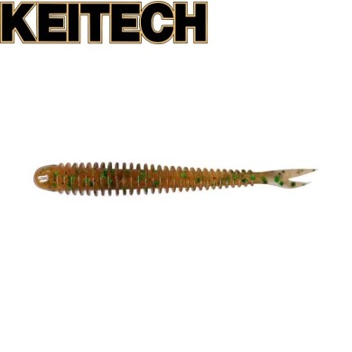 Силикон Keitech Live Impact 3" длина 80мм цвет #02 Peach Green Flake Силикон Keitech Live Impact 3" длина 80мм цвет #02 Peach Green Flake