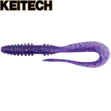 Силикон Keitech Mad Wag Mini 2.5" длина 63мм цвет #04 Violet Силикон Keitech Mad Wag Mini 2.5" длина 63мм цвет #04 Violet