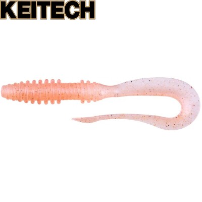 Силикон Keitech Mad Wag Slim 4.5" длина 110мм цвет #011 Natural Pink Силикон Keitech Mad Wag Slim 4.5" длина 110мм цвет #011 Natural Pink