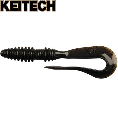 Силикон Keitech Mad Wag Slim 4.5" длина 110мм цвет #101 Green Pumpkin PP Силикон Keitech Mad Wag Slim 4.5" длина 110мм цвет #101 Green Pumpkin PP