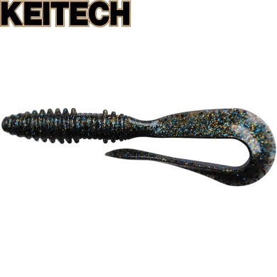 Силикон Keitech Mad Wag Slim 4.5" длина 110мм цвет #205 Bluegill