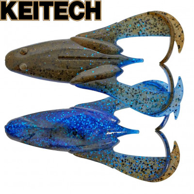 Силиконовая приманка Keitech Noisy Flapper 3.5" длина 90мм цвет #402 Okeechobee Craw