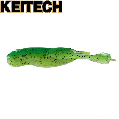 Силиконовая приманка Keitech Noisy Flapper 3.5" длина 90мм цвет #468 Lime Chartreuse PP