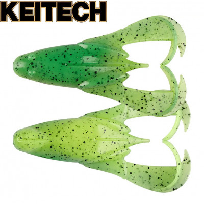 Силиконовая приманка Keitech Noisy Flapper 3.5" длина 90мм цвет #468 Lime Chartreuse PP