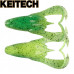 Силиконовая приманка Keitech Noisy Flapper 3.5" длина 90мм цвет #468 Lime Chartreuse PP