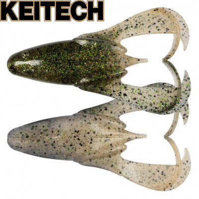 Силиконовая приманка Keitech Noisy Flapper 3.5" длина 90мм цвет #469 Green Frog