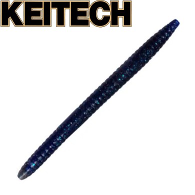 Силикон Keitech Salty Core Stick 5.5" длина 130мм цвет #502 Black/Blue