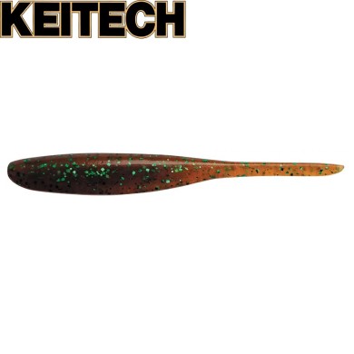 Силикон Keitech Shad Impact 2" длина 52мм цвет #02 Peach Green Flake Силикон Keitech Shad Impact 2" длина 52мм цвет #02 Peach Green Flake