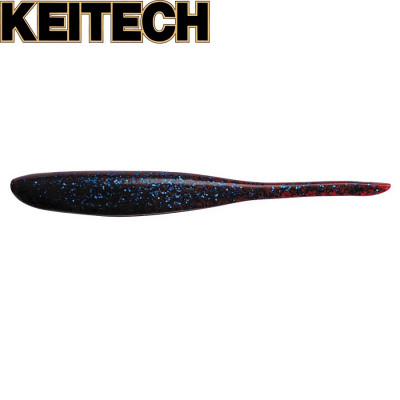 Силиконовая приманка Keitech Shad Impact 4" длина 105мм цвет #03 Grape