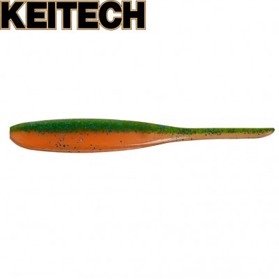 Силиконовая приманка Keitech Shad Impact 4" длина 105мм цвет #11 Rotten Carrot