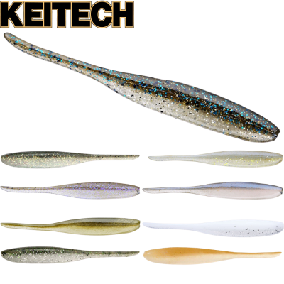 Силиконовая приманка Keitech Shad Impact 3" длина 70мм