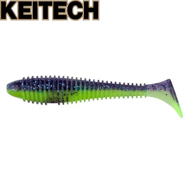 Силикон Keitech Swing Impact FAT 4.8" длина 120мм цвет #06 Violet Lime Berry Силикон Keitech Swing Impact FAT 4.8" длина 120мм цвет #06 Violet Lime Berry