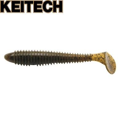 Силикон Keitech Swing Impact FAT 3.8" длина 97мм цвет #101 Green Pumpkin PP Силикон Keitech Swing Impact FAT 3.8" длина 97мм цвет #101 Green Pumpkin PP