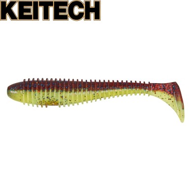 Силикон Keitech Swing Impact FAT 4.3" длина 109мм цвет #15 Grape Chart Red Flake Силикон Keitech Swing Impact FAT 4.3" длина 109мм цвет #15 Grape Chart Red Flake