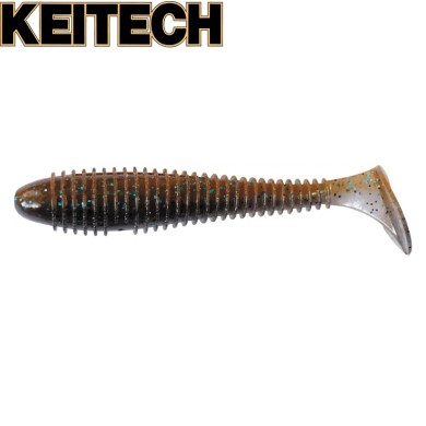 Силикон Keitech Swing Impact FAT 3.8" длина 97мм цвет #405 Smoke Cinnamon Силикон Keitech Swing Impact FAT 3.8" длина 97мм цвет #405 Smoke Cinnamon