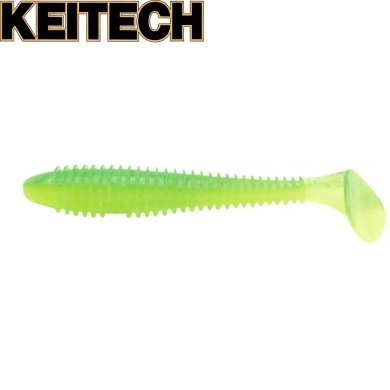 Силикон Keitech Swing Impact FAT 4.3" длина 109мм цвет #424 Lime Chartreuse Силикон Keitech Swing Impact FAT 4.3" длина 109мм цвет #424 Lime Chartreuse
