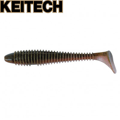 Силиконовая приманка Keitech Swing Impact FAT 3.8" длина 97мм цвет #404 Red Crawdad