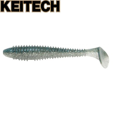 Силикон Keitech Swing Impact FAT 4.3" длина 109мм цвет #431 Silver Shiner Силикон Keitech Swing Impact FAT 4.3" длина 109мм цвет #431 Silver Shiner